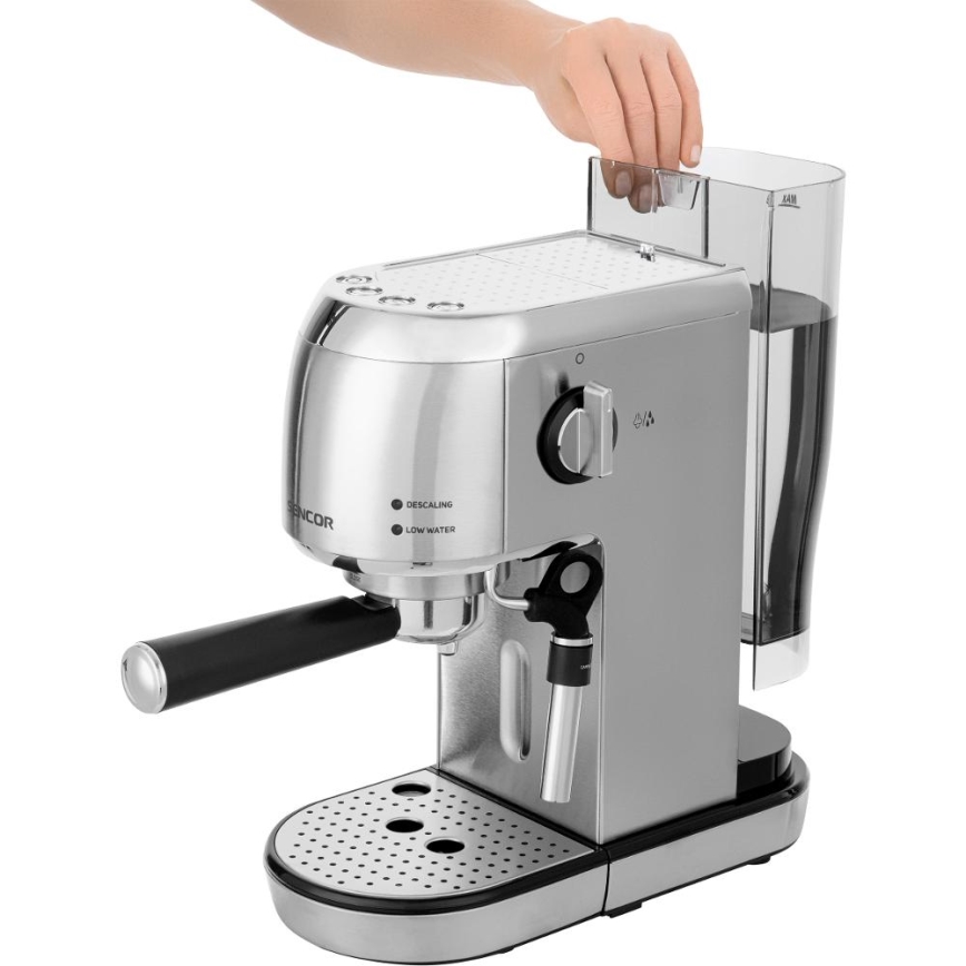 Sencor - Machine à café à levier espresso 1400W/230V