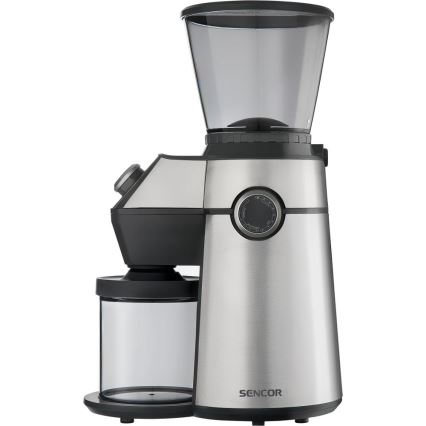 Sencor - Macinacaffè elettrico in grani 350 g 150W/230V acciaio inossidabile