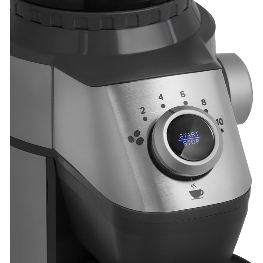 Sencor - Macinacaffè elettrico in grani 350 g 150W/230V acciaio inossidabile