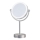 Sencor - Miroir de maquillage avec rétro-éclairage LED/5W/230V acier inoxydable