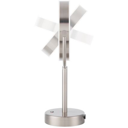 Sencor - Miroir de maquillage avec rétro-éclairage LED/5W/230V acier inoxydable