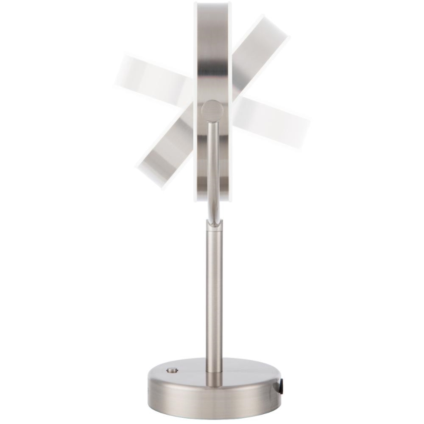 Sencor - Miroir de maquillage avec rétro-éclairage LED/5W/230V acier inoxydable