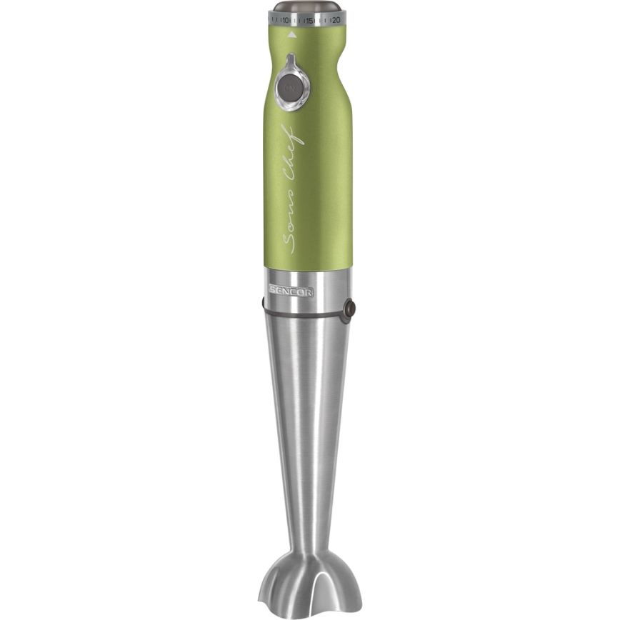 Sencor - Mixeur plongeant 4in1 1200W/230V acier inoxydable/vert