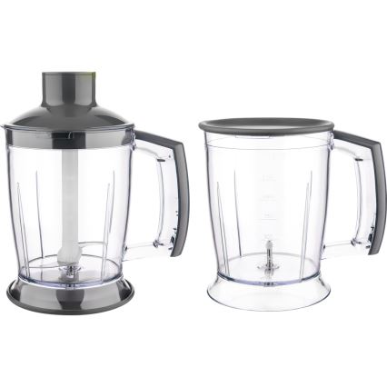 Sencor - Mixeur plongeant 4in1 1200W/230V acier inoxydable/vert