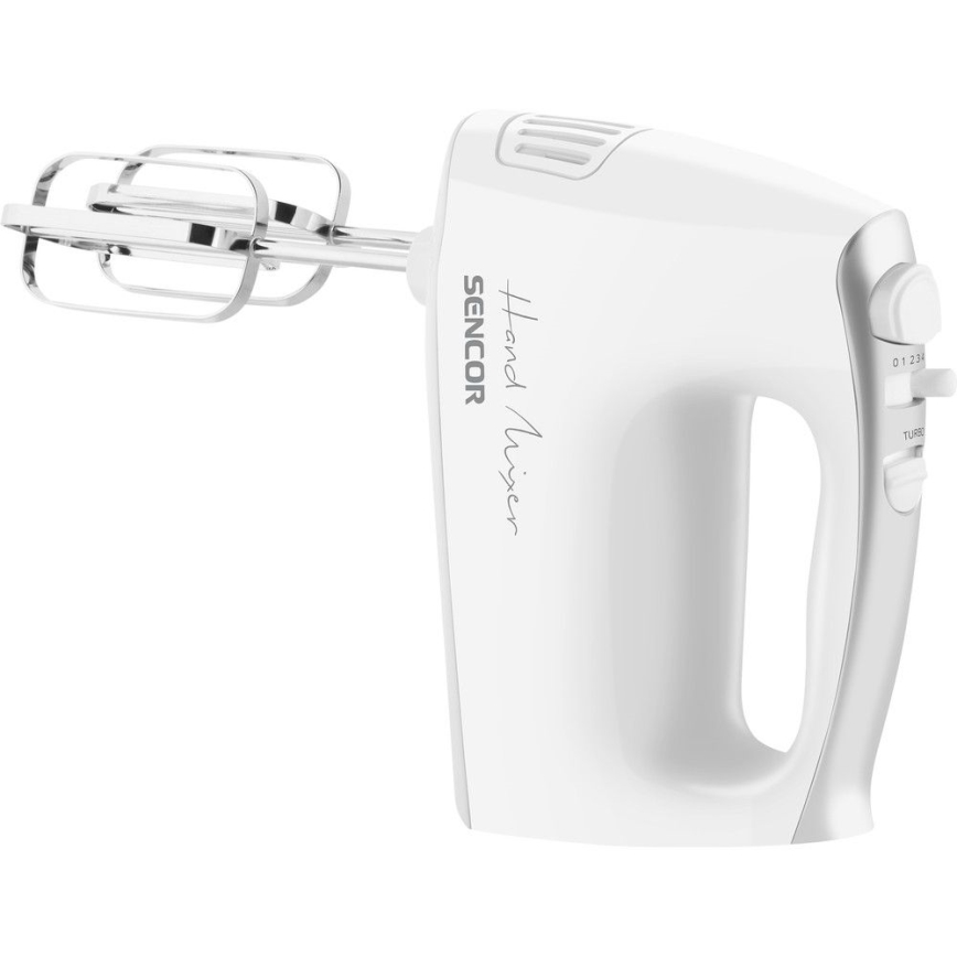Sencor - Mixeur plongeant avec accessoires 500W/230V blanc