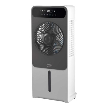 Sencor - Mobiler Luftkühler 28W/230V grau + Fernbedienung