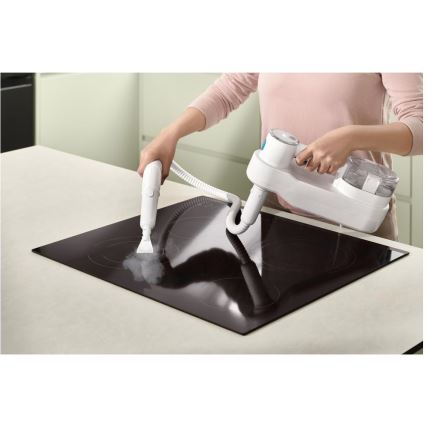 Sencor - Multifunzione spazzolone a vapore 2in1 1500W/230V IPX4 bianco