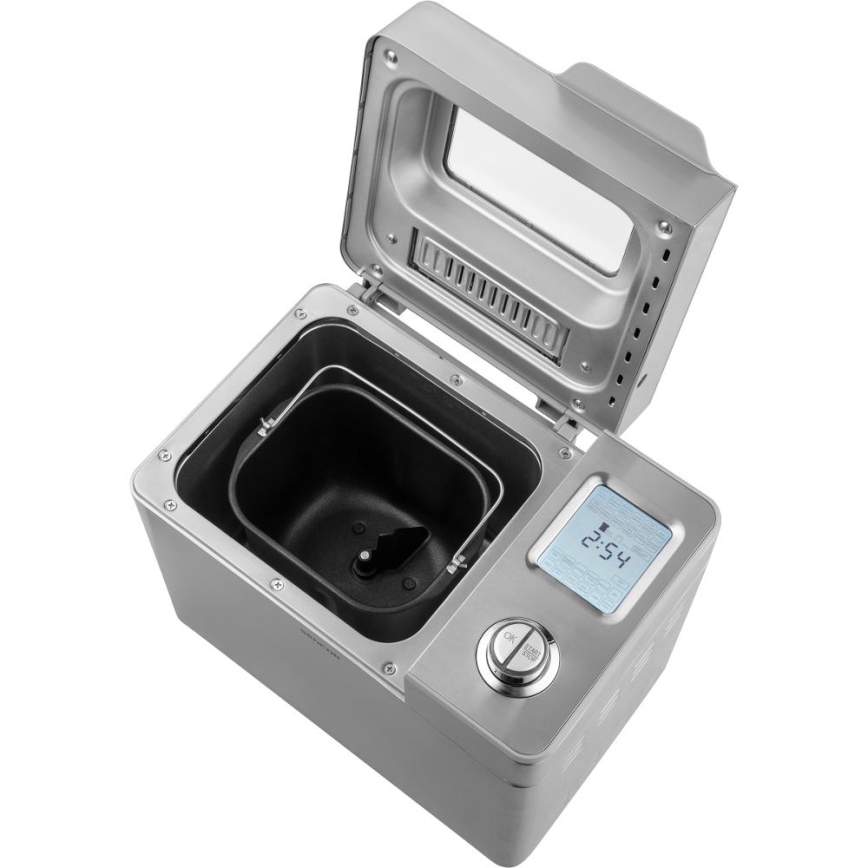 Sencor - Panificatrice domestica 550W/230V cromo opaco