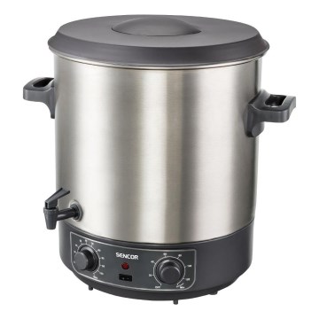 Sencor - Pentola per conserve 27 l 1800W/230V acciaio inox/grigio