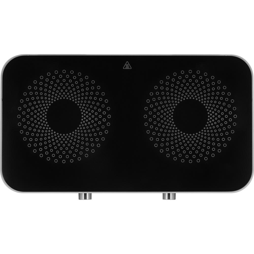 Sencor - Plaque vitrocéramique 2 feux avec écran LCD 3500W/230V