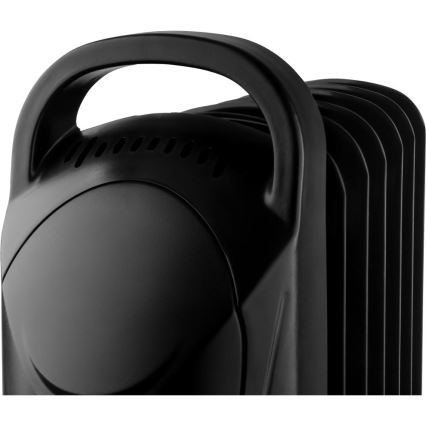 Sencor - Radiateur à huile 7 éléments, 700 W/230 V, noir