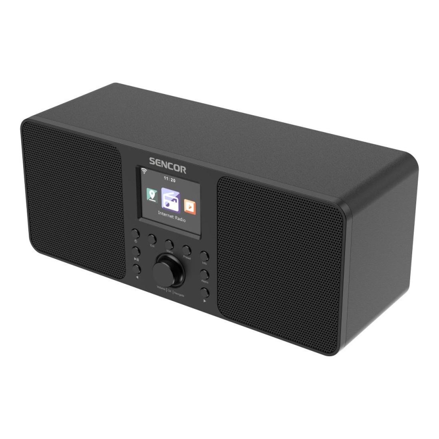 Sencor - Radio Internet 20W/5V Wi-Fi con telecomando