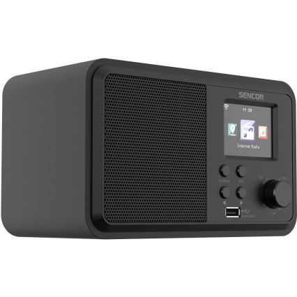 Sencor - Radio Internet 4W/5V Wi-Fi con telecomando