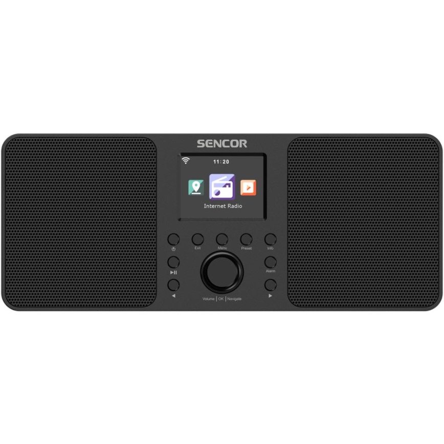Sencor - Radio Internet 20W/5V Wi-Fi con telecomando