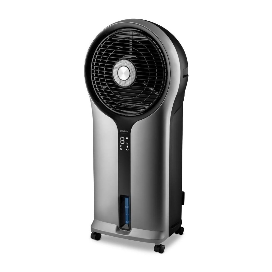 Sencor - Raffreddatore d'aria mobile 110W/230V argento/nero + telecomando