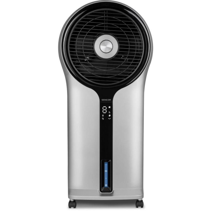 Sencor - Raffreddatore d'aria mobile 110W/230V argento/nero + telecomando