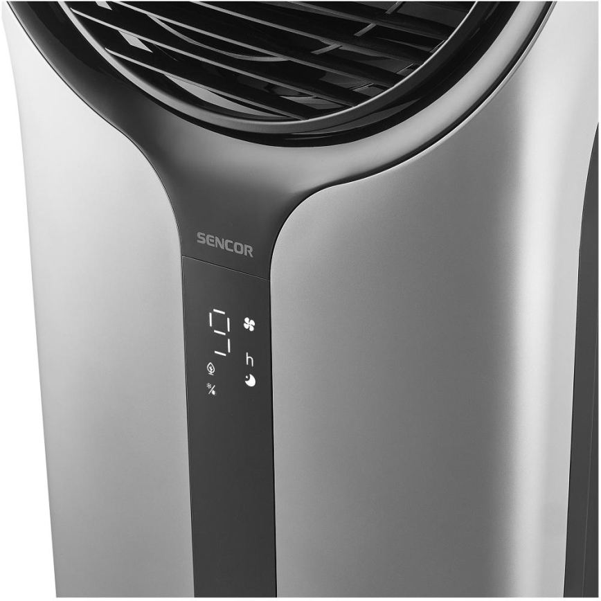 Sencor - Raffreddatore d'aria mobile 110W/230V argento/nero + telecomando