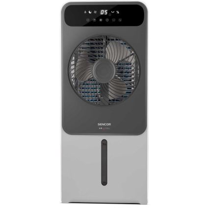 Sencor - Raffreddatore d'aria mobile 28W/230V grigio + telecomando
