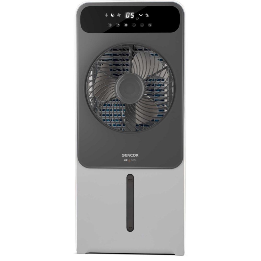 Sencor - Raffreddatore d'aria mobile 28W/230V grigio + telecomando