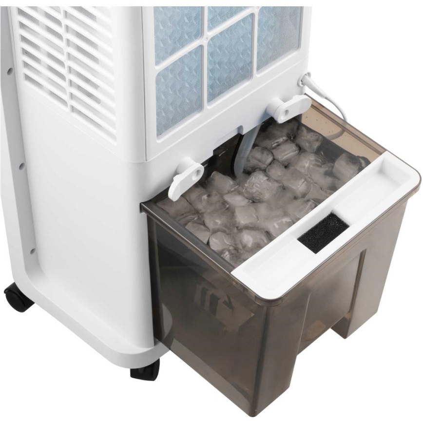 Sencor - Raffreddatore d'aria mobile 28W/230V grigio + telecomando