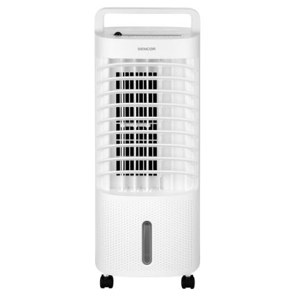 Sencor - Raffreddatore d'aria mobile con display LED 3in1 45W/230V bianco + telecomando