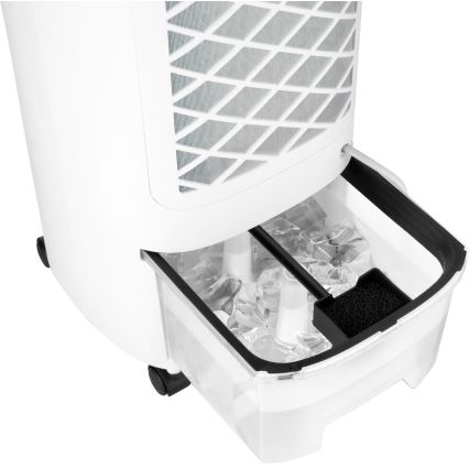 Sencor - Raffreddatore d'aria mobile con display LED 3in1 45W/230V bianco + telecomando
