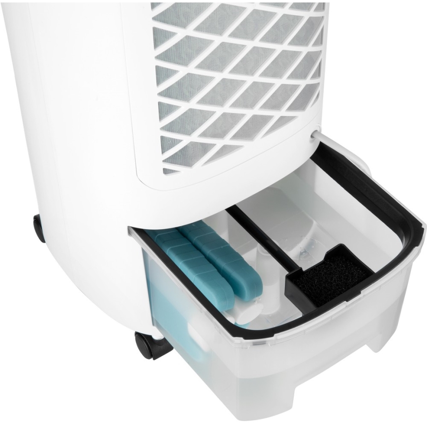 Sencor - Raffreddatore d'aria mobile con display LED 3in1 45W/230V bianco + telecomando