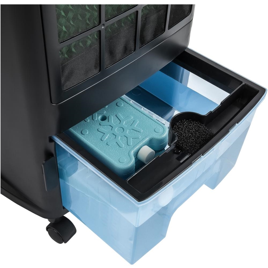 Sencor - Raffrescatore d'aria portatile 3 in 1 110W/230V argento/nero con telecomando