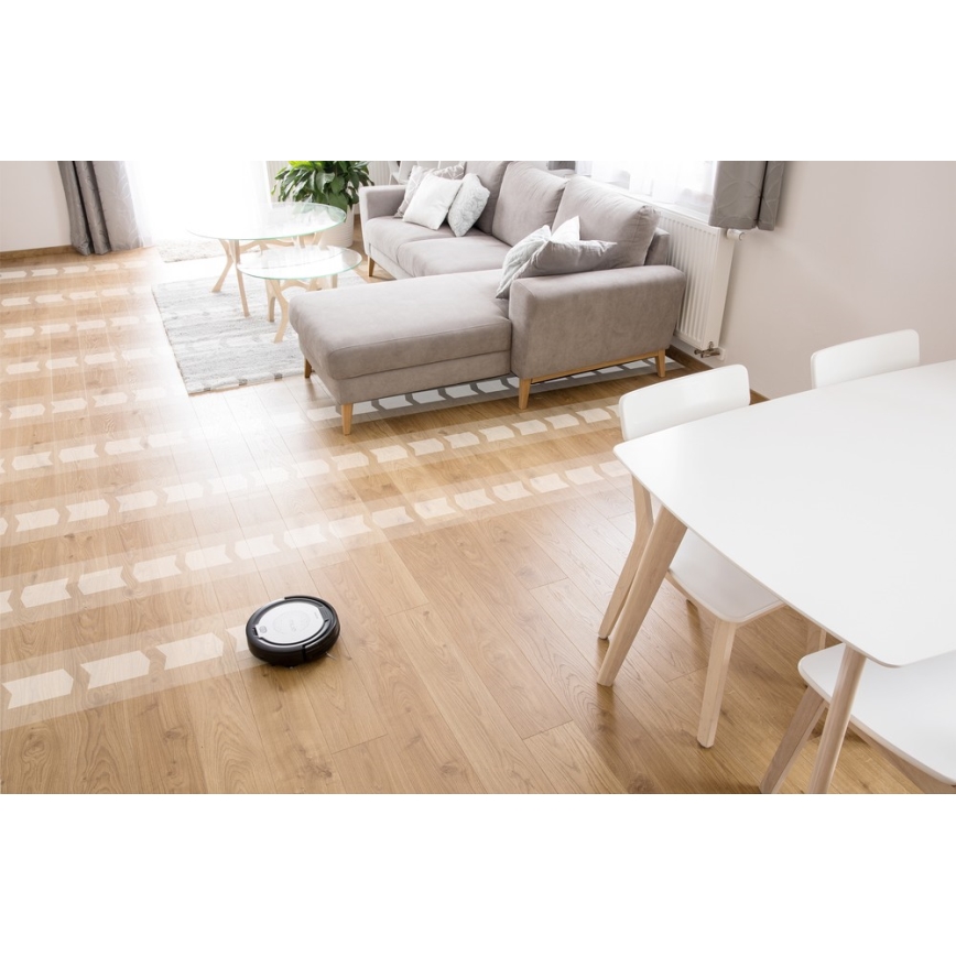 Sencor - Robot aspirapolvere 2in1 15W/14,4V 1500 mAh nero