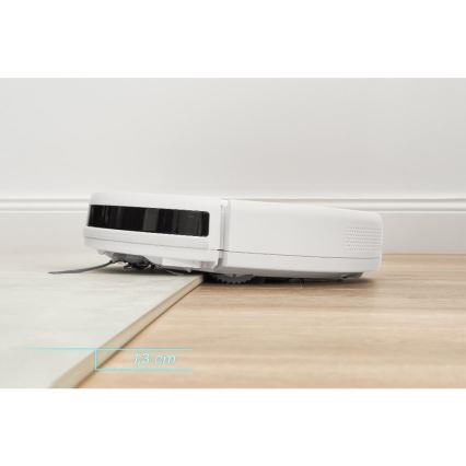 Sencor - Robot aspirapolvere 2 in 1 con funzione mop 18W/1500 mAh bianco + telecomando