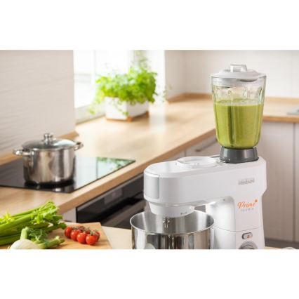 Sencor - Robot da cucina con acciaio inossidabile ciotola 1000W/230V bianco