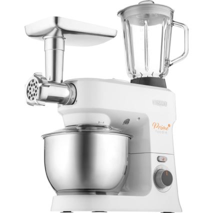 Sencor - Robot da cucina con acciaio inossidabile ciotola 1000W/230V bianco