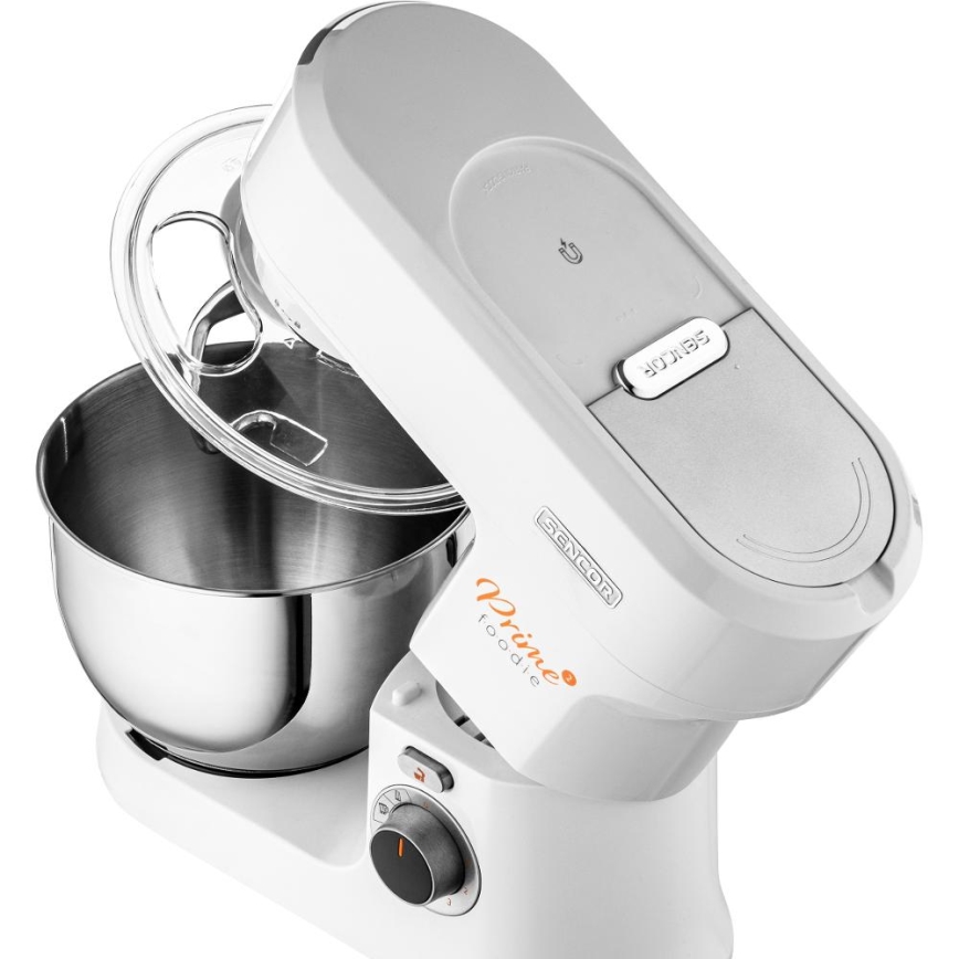 Sencor - Robot da cucina con acciaio inossidabile ciotola 1000W/230V bianco