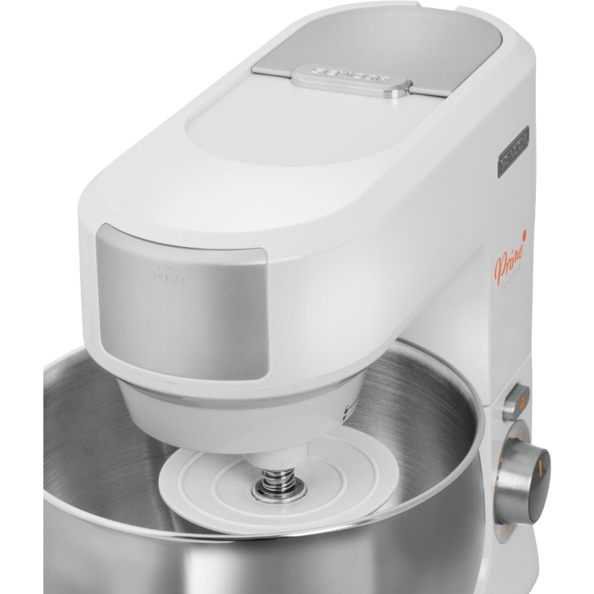 Sencor - Robot da cucina con acciaio inossidabile ciotola 1000W/230V bianco