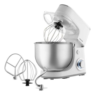 Sencor - Robot da cucina con acciaio inossidabile ciotola 1300W/230V bianco