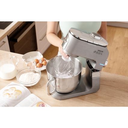 Sencor - Robot da cucina multifunzione con ciotola in acciaio inox 1500W/230V cromo opaco