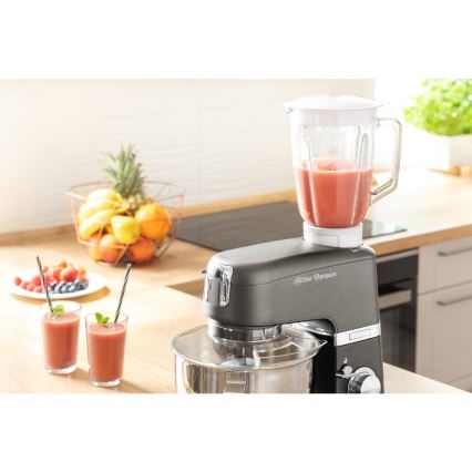 Sencor - Robot de cuisine avec bol en acier inoxydable 1000W/230V gris