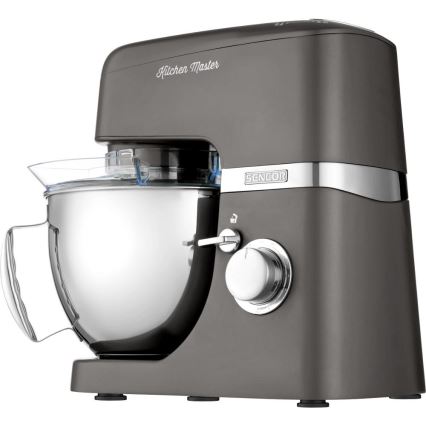 Sencor - Robot de cuisine avec bol en acier inoxydable 1000W/230V gris