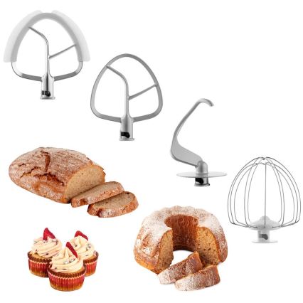 Sencor - Robot de cuisine multifonctions avec bol en acier inoxydable 1500W/230V chrome mat