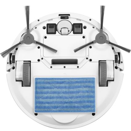 Sencor - Roboter-Staubsauger mit Wischmopp 2in1 18W/1500 mAh weiß + Fernbedienung