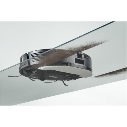 Sencor - Roboter-Staubsauger mit Wischfunktion 2-in-1 16 W/2600 mAh WLAN schwarz + Fernbedienung