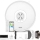 Sencor - Saugroboter 2-in-1 mit Wischfunktion, 50 W / 5000 mAh, Wi‑Fi, weiß, inkl. Fernbedienung