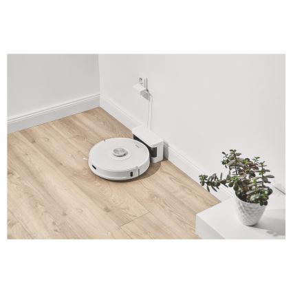 Sencor - Saugroboter 2-in-1 mit Wischfunktion, 50 W / 5000 mAh, Wi‑Fi, weiß, inkl. Fernbedienung