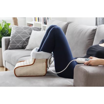 Sencor - Scaldapiedi elettrico 100W/230V beige