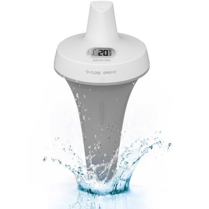 Sencor - Sensore galleggiante wireless per piscina 2xAA IPX7