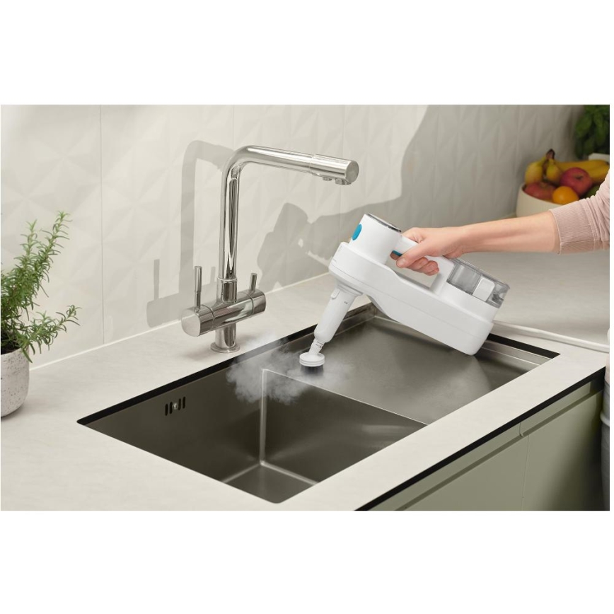 Sencor - Serpillère multifonctions 2en1 1500W/230V IPX4 blanc