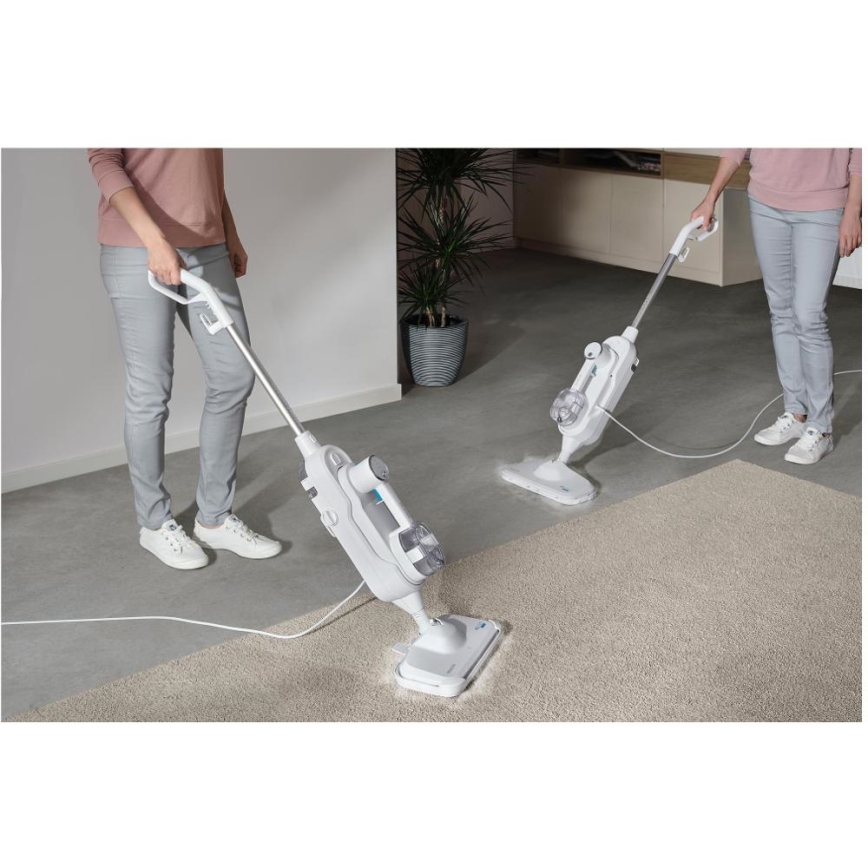 Sencor - Serpillère multifonctions 2en1 1500W/230V IPX4 blanc