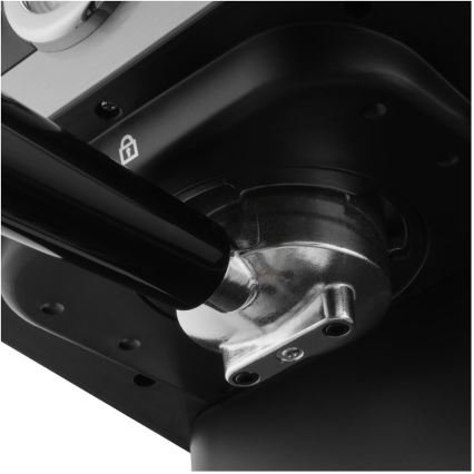 Sencor - Siebträger-Espressomaschine 1050W/230V schwarz/matt Chrom