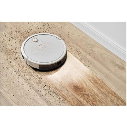 Sencor - Smart-Staubsaugerroboter  mit Wischmopp 2in1 28W/2600 mAh Wi-Fi weiß + Fernbedienung