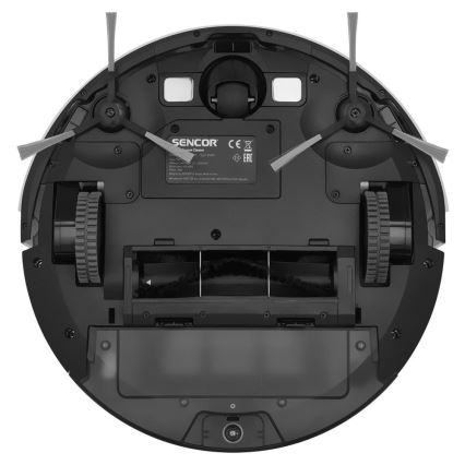 Sencor - Smart-Staubsaugerroboter  mit Wischmopp 2in1 28W/2600 mAh Wi-Fi weiß + Fernbedienung